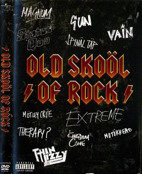 Various Artists - Old Skool Of Rock (2007)  DVD9