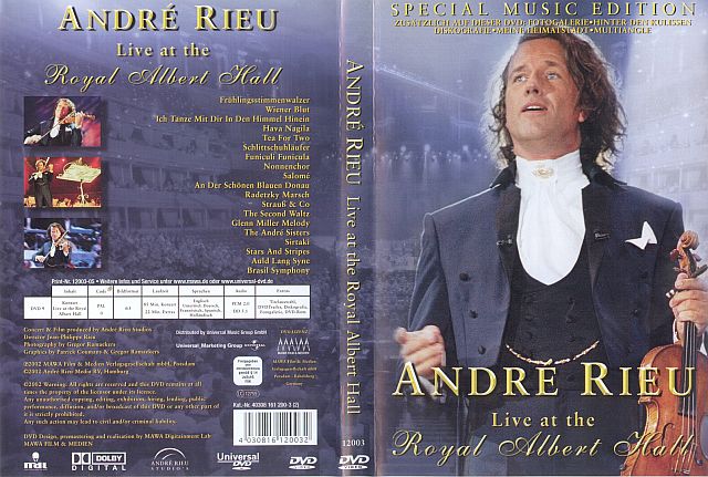 Re: André Rieu - All post